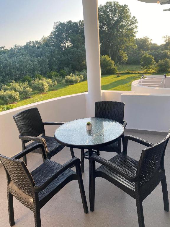 Balkón nebo terasa v ubytování Casa Gazi