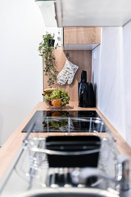 Kuchyňa alebo kuchynka v ubytovaní Apartments MENA