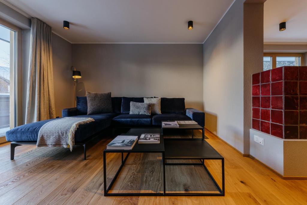 Posezení v ubytování Appart Hotel Knappaboda