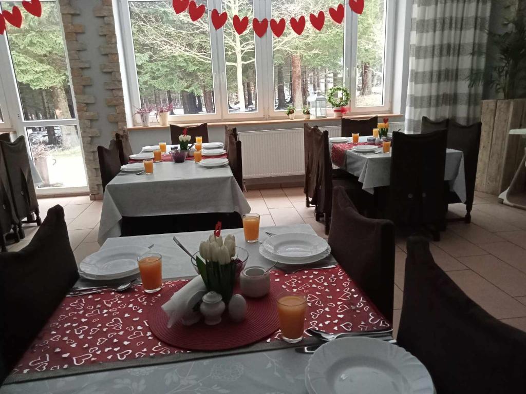 Restaurace v ubytování DW Agat