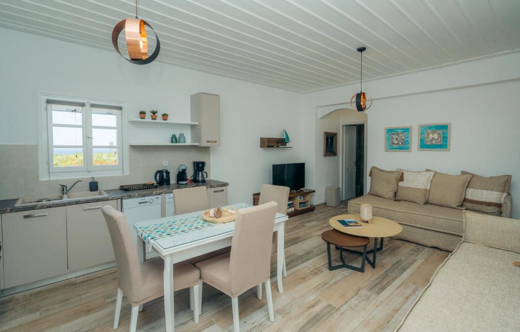 A kitchen or kitchenette at Erifili Houses