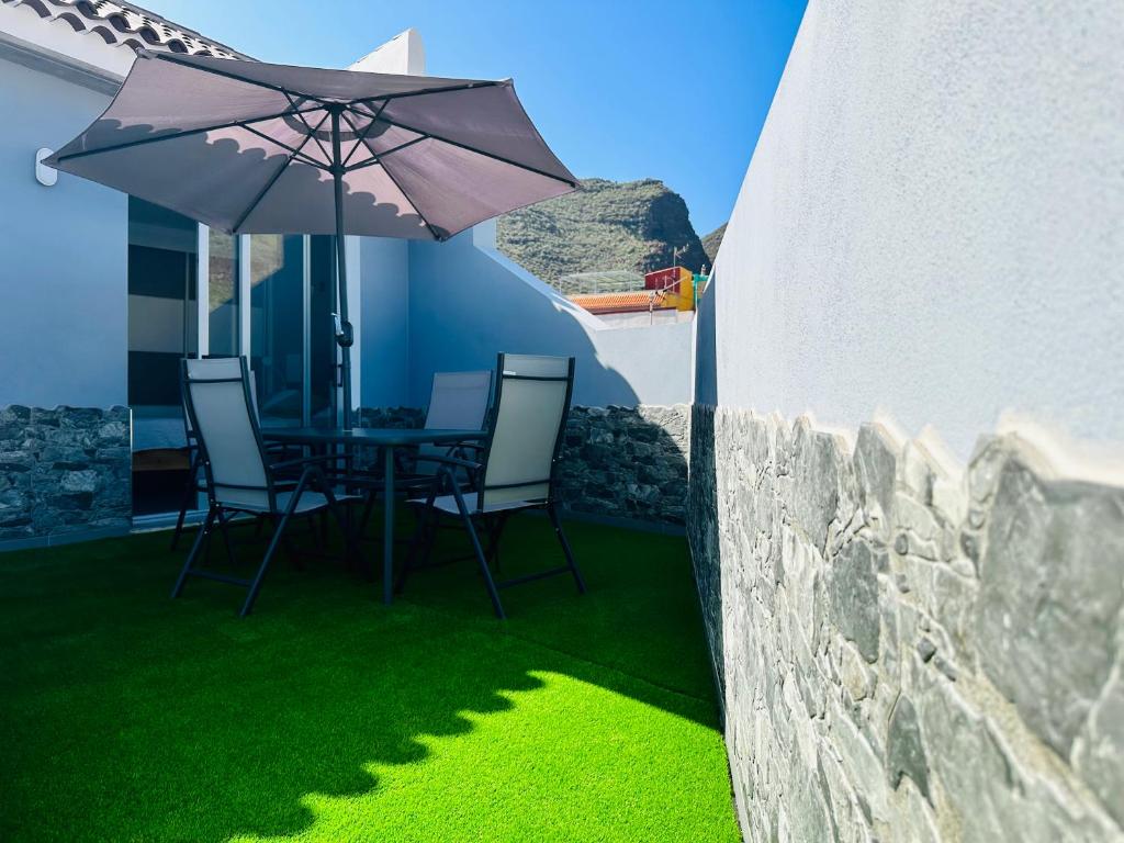 Patio nebo venkovní prostory v ubytování amplio duplex