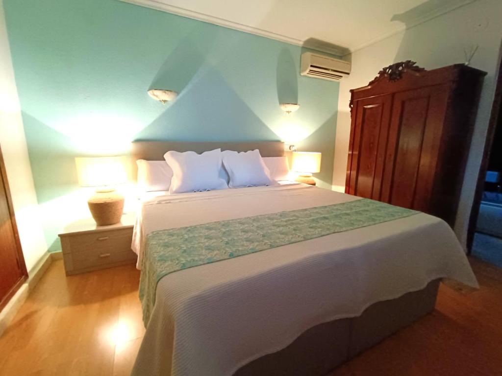 Cama o camas de una habitación en Villa Laguna
