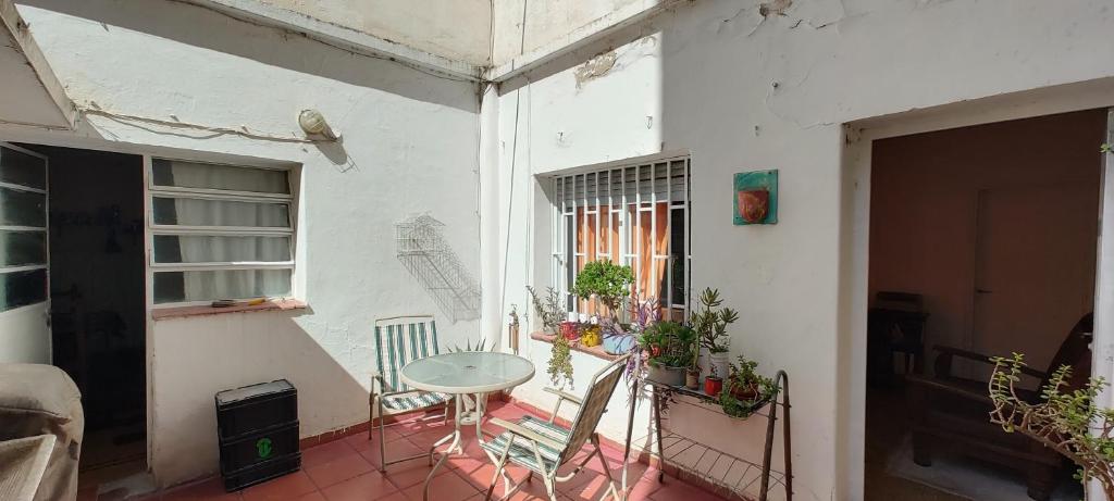 Balkón nebo terasa v ubytování Habitación Privada en casa compartida para viajeros