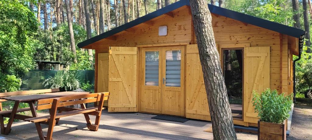 Budova, v ktorej sa dovolenkový park nachádza