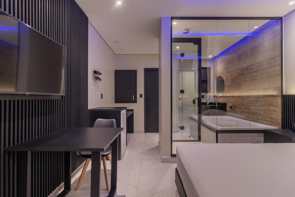 Drops Motel POA Zona Sul - Deluxe Suite Met Spa -bad