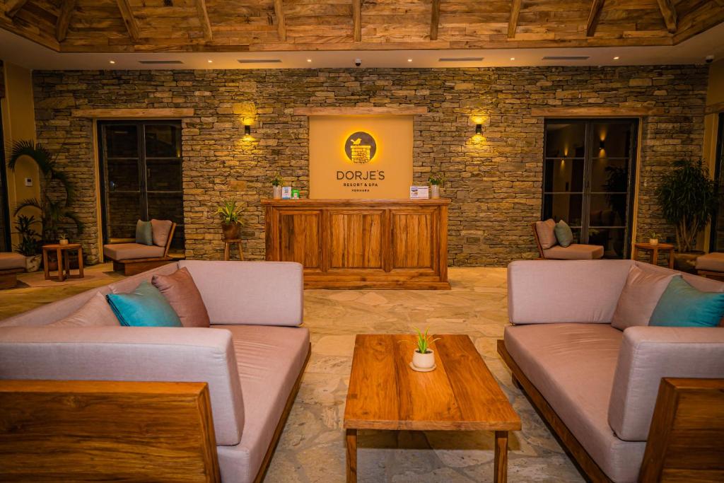 Dorje's Resort and Spa的休息区
