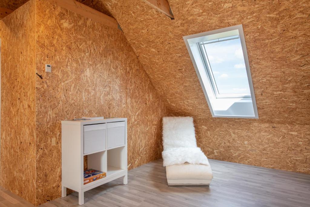 Area soggiorno di Fuglhus - hyggelig ferie på landet