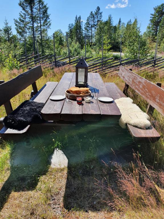Zahrada ubytování Luxurious, well-Equipped and modern Cabin by the Cross-Country Ski Trails