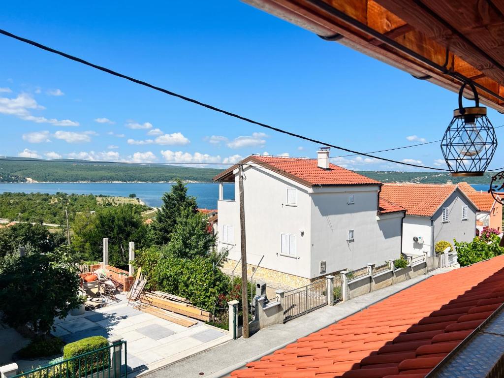 a view from the roof of a house at Apartmani Zora in Kruševo