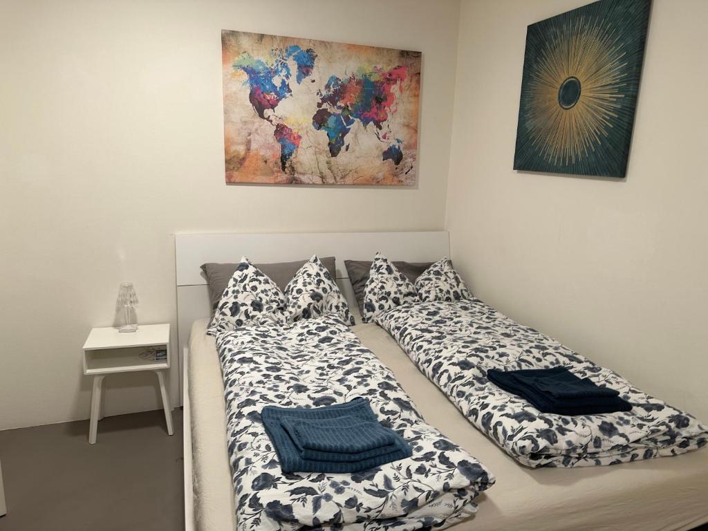 Postel nebo postele na pokoji v ubytování Casa Sciliar Stanza privata gold