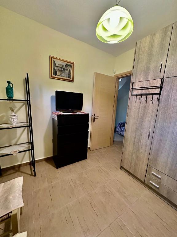 Kuchyň nebo kuchyňský kout v ubytování Villa Elia in Nea Kallikrateia