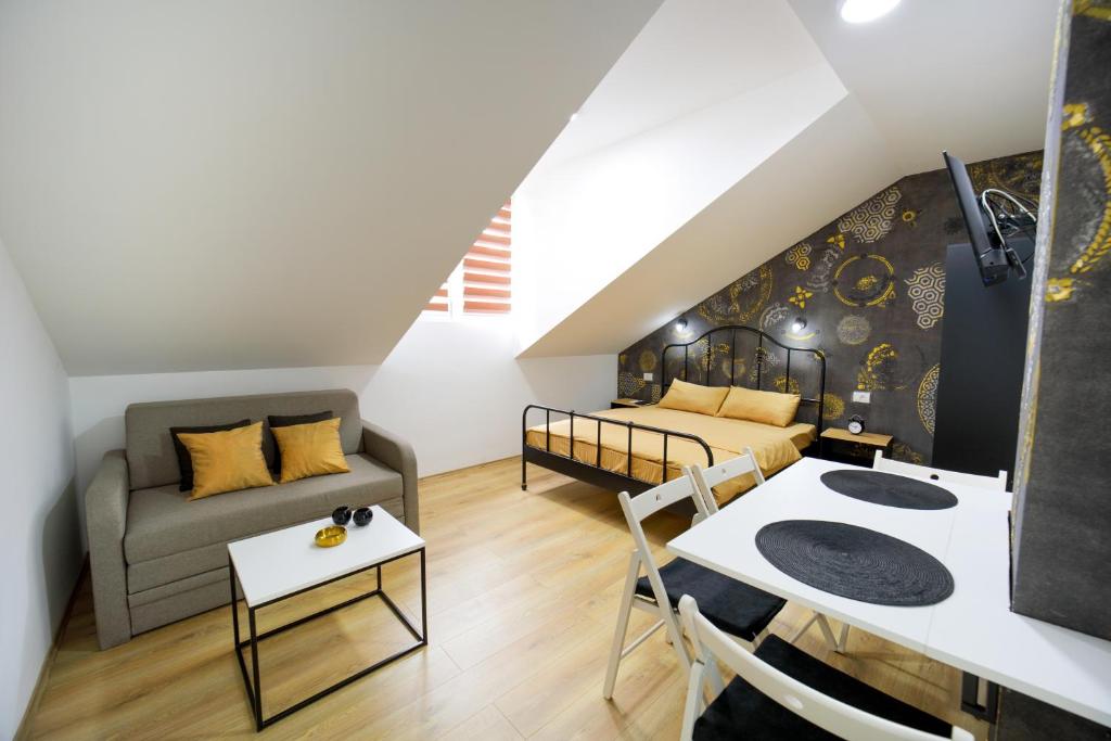 Posezení v ubytování Apartmani Hedonist