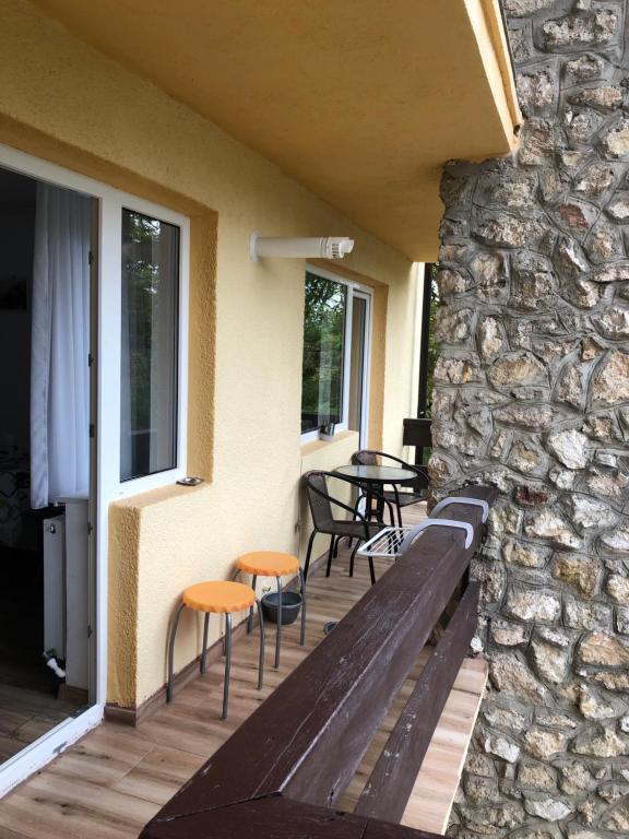 Balkón nebo terasa v ubytování Casa Bocan