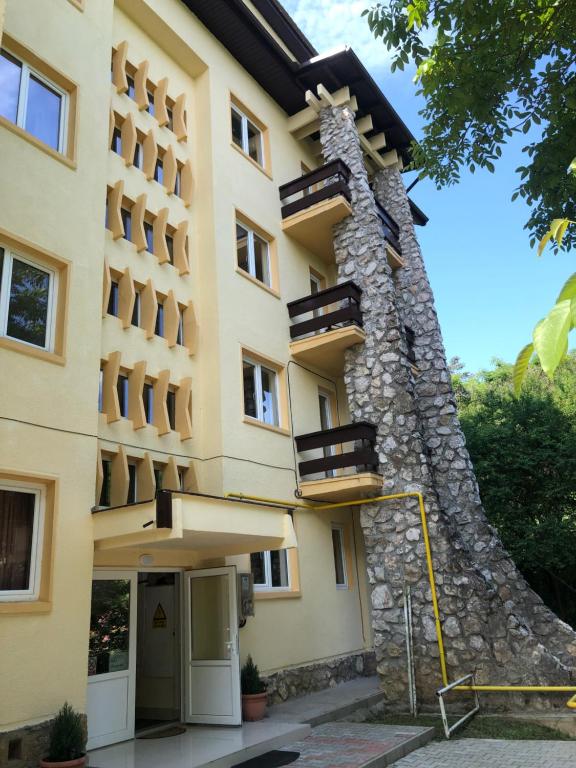 Budova, kde se apartmán nachází