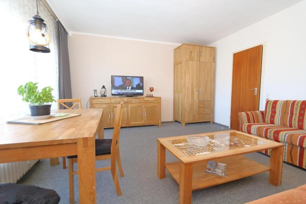 Kuchyň nebo kuchyňský kout v ubytování Appartement-Puschmann