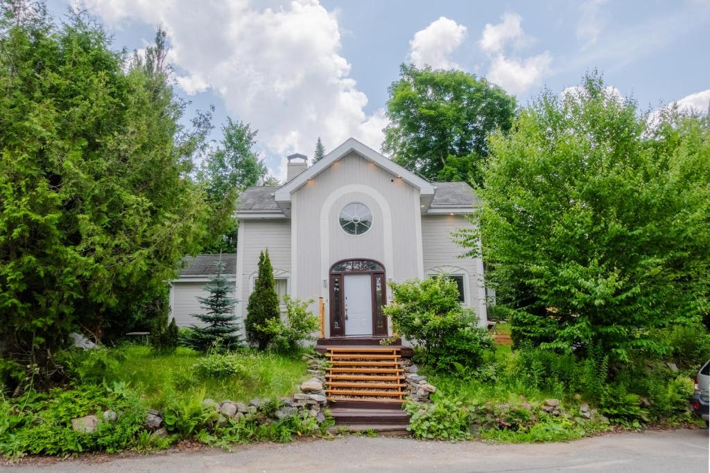 Zahrada ubytování Chalet Mozart
