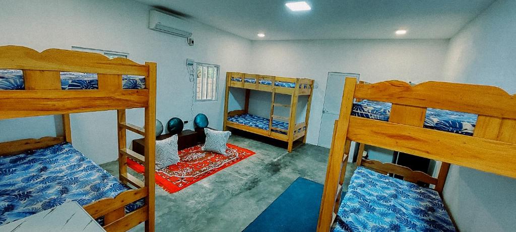Postel nebo postele na pokoji v ubytování Beach House, San Juan, La Union