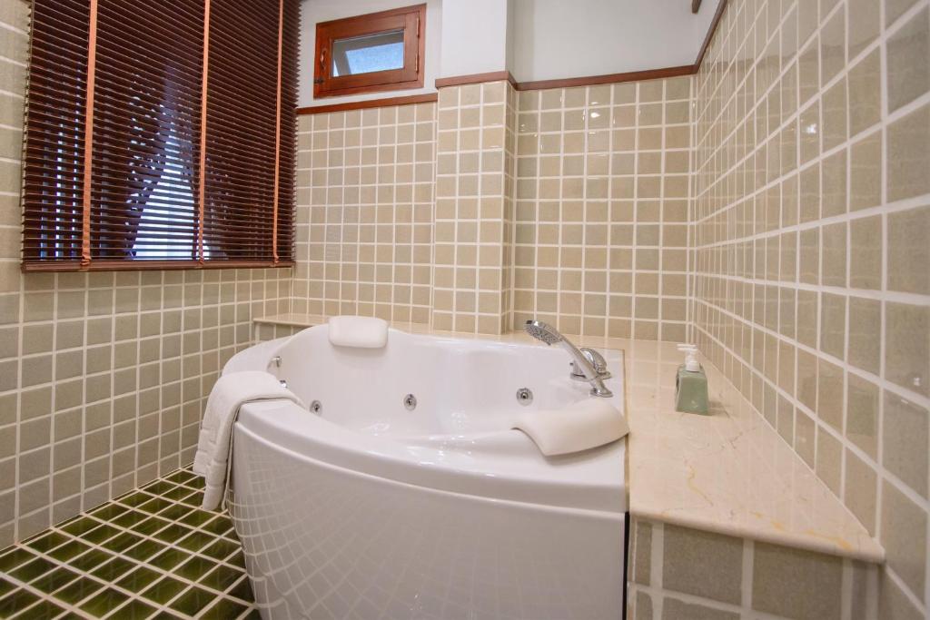 Koupelna v ubytování Rich Garden House Hotel