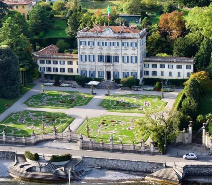Zahrada ubytování Casa del Net - Tremezzo