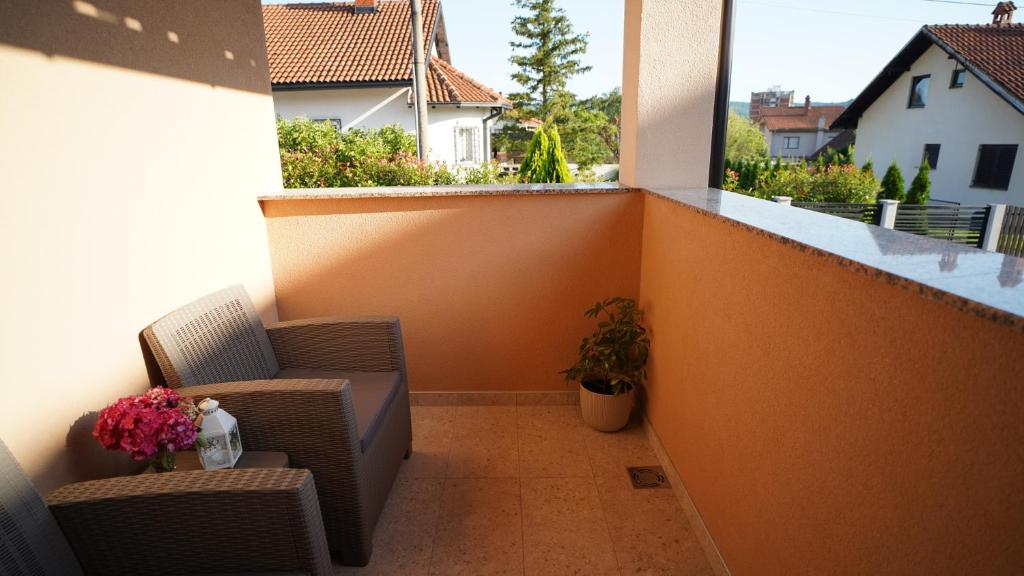 Balkón nebo terasa v ubytování President 034 Royal Spa