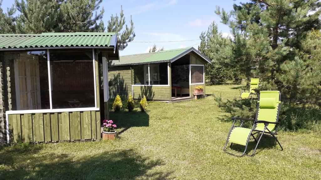 Zahrada ubytování Kastani Camping