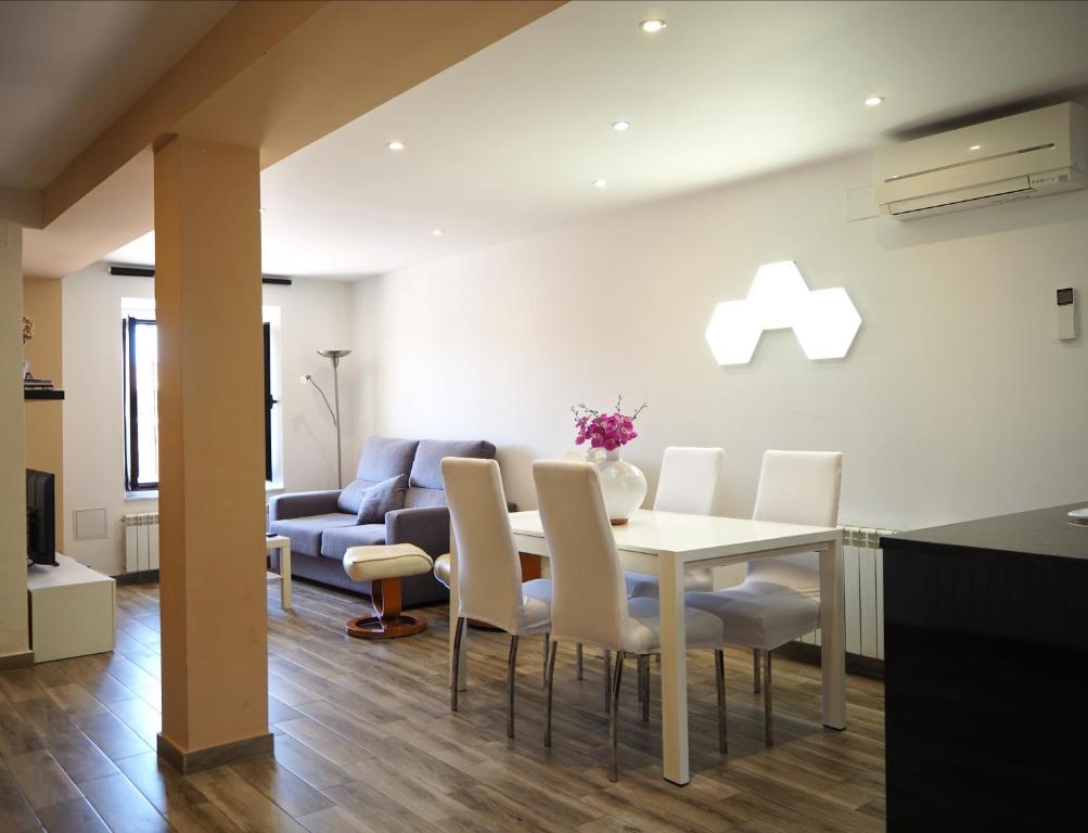 Posezení v ubytování Apartamentos La Muralla