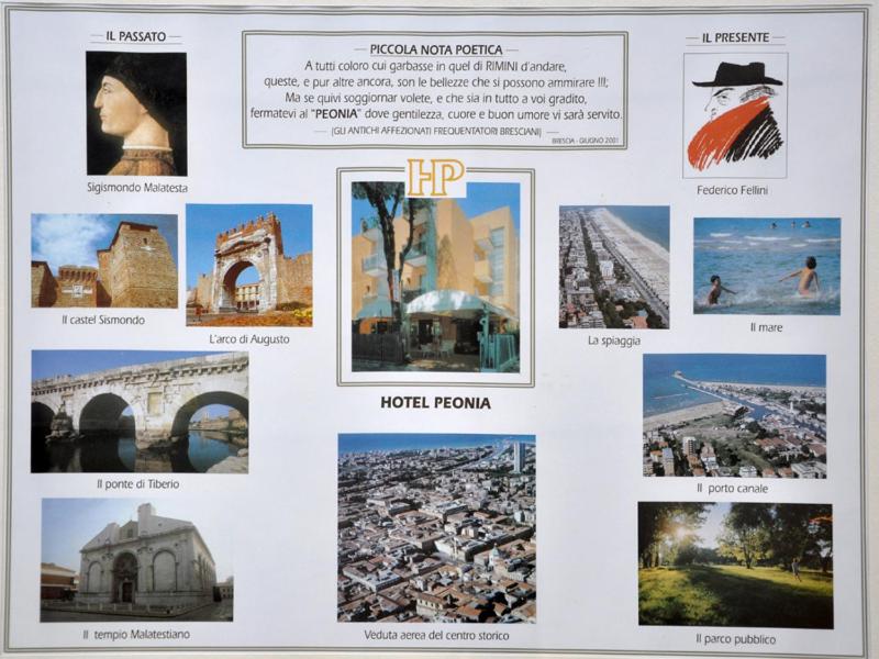 Fotografie z fotogalerie ubytování Hotel Peonia v Rimini