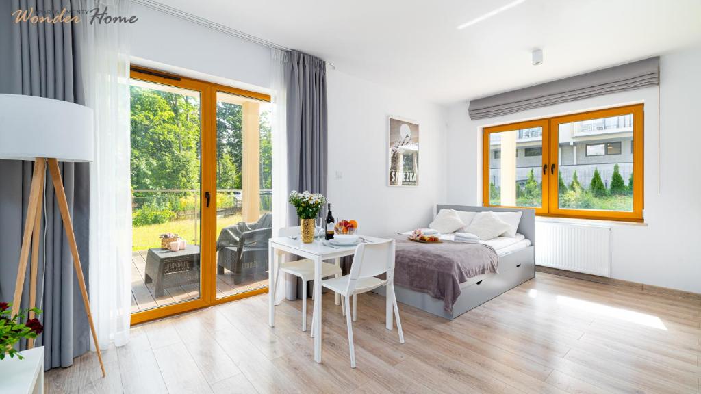 Wonder Home - Apartamenty z widokami i blisko szlaków - w spokojnej części Karpacza - Studio Avec Balcon