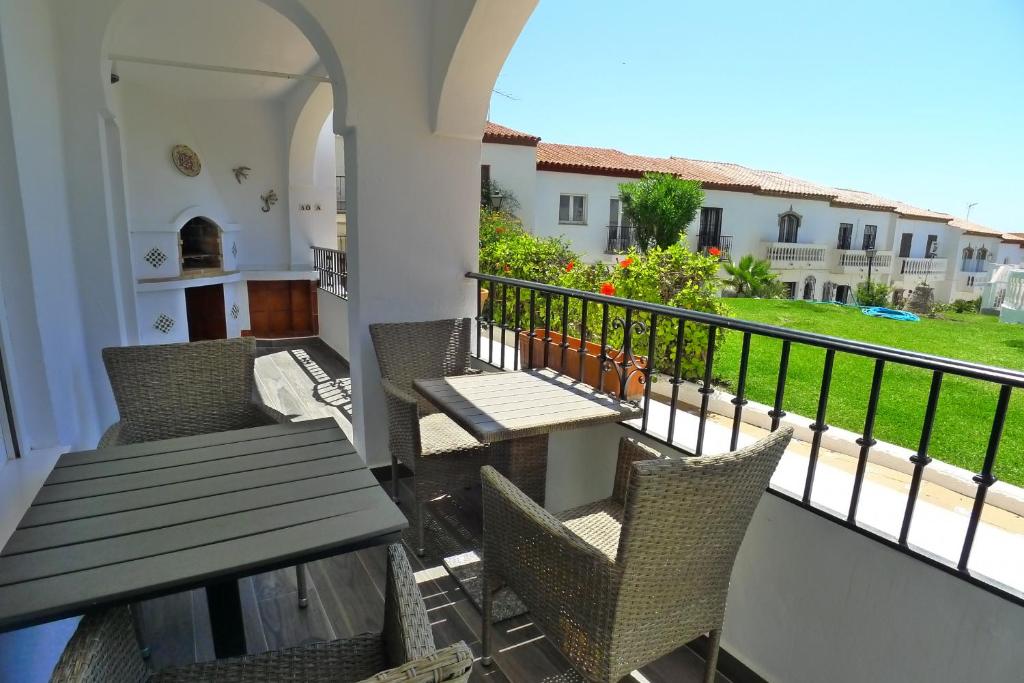 Balkón nebo terasa v ubytování R1358 La Hacienda 10 A