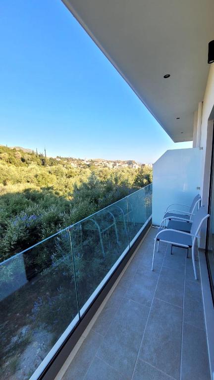 Balkón nebo terasa v ubytování Sweet Home Himara