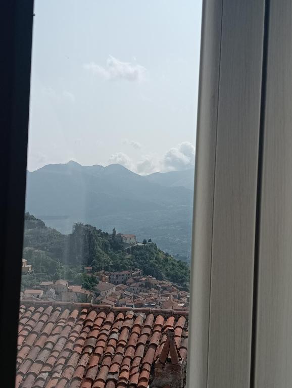 Nespecifikovaný výhled na hory nebo výhled na hory při pohledu z bed and breakfast