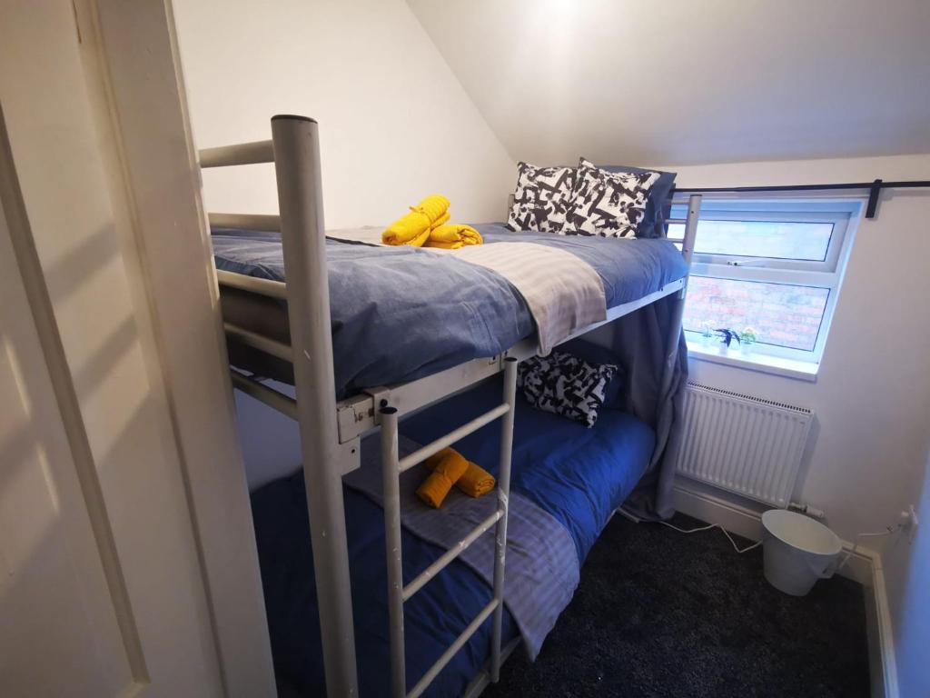 Двухъярусная кровать или двухъярусные кровати в номере Single Room - Sutherland Place