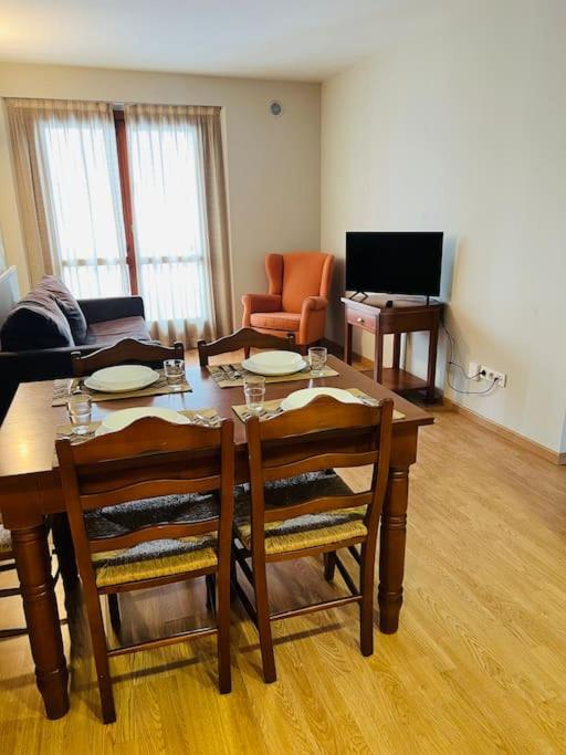 TV a/nebo společenská místnost v ubytování Increible Apartamento Solanelles