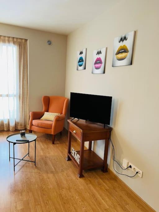 Posezení v ubytování Increible Apartamento Solanelles