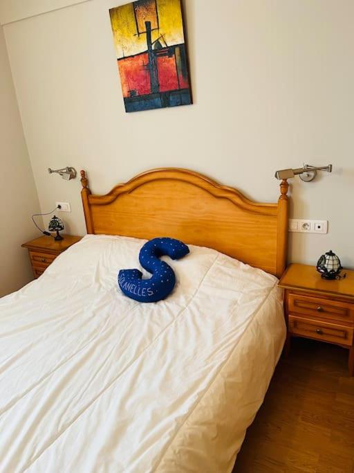 Postel nebo postele na pokoji v ubytování Increible Apartamento Solanelles