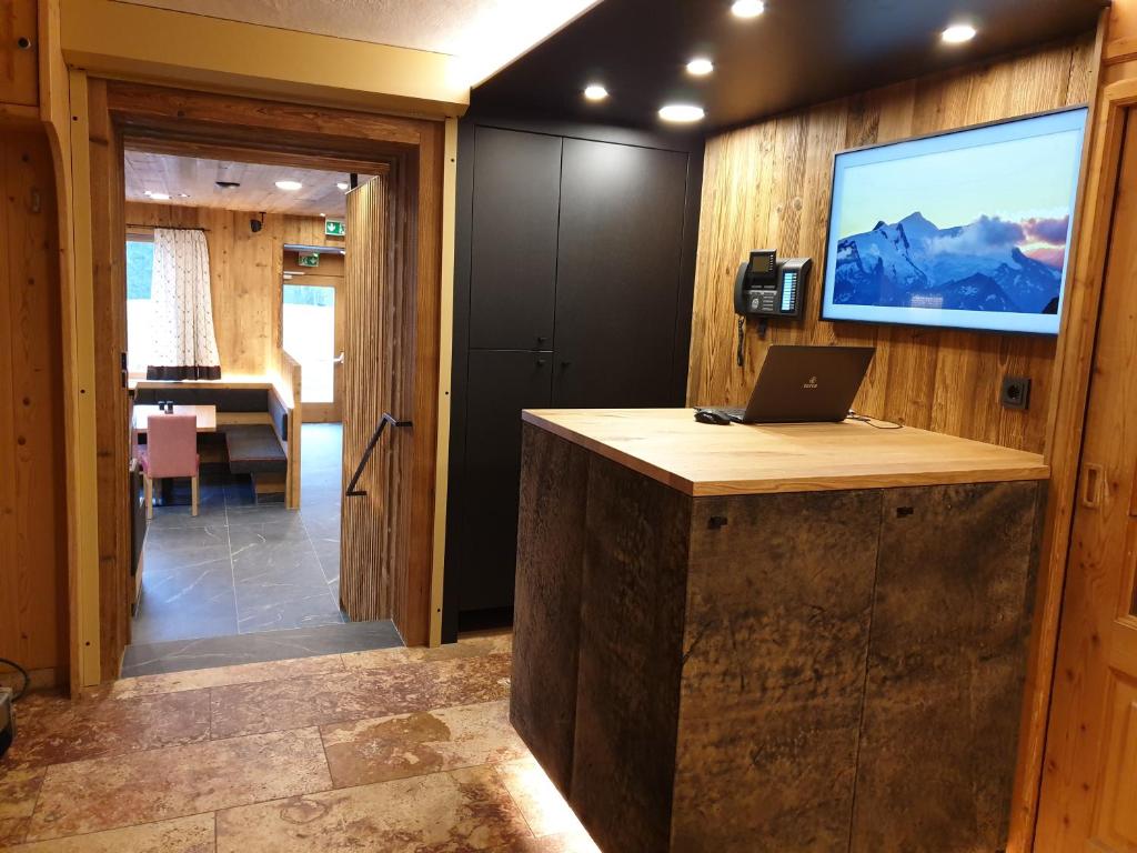 TV a/nebo společenská místnost v ubytování Hotel Gasthof Siggen