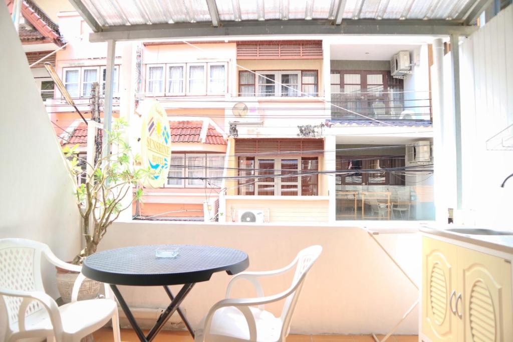 Balkón nebo terasa v ubytování Sunshine Guest House