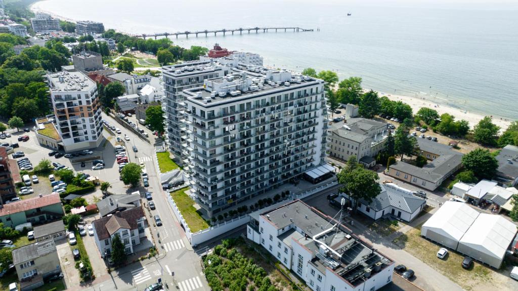 Výhľad na mesto Międzyzdroje alebo výhľad na mesto priamo z apartmánu