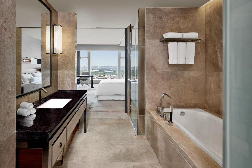 Koupelna v ubytování The Westin Pazhou