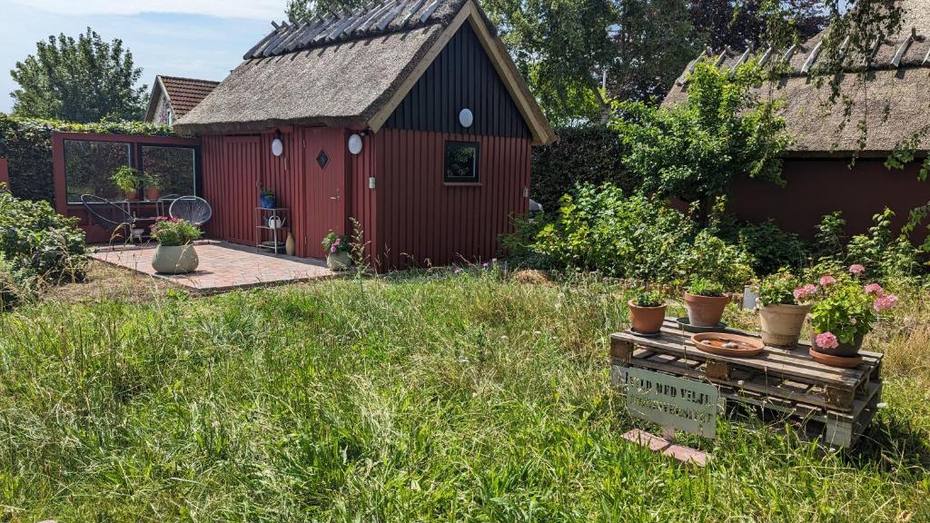 Zahrada ubytování Under Valnødden