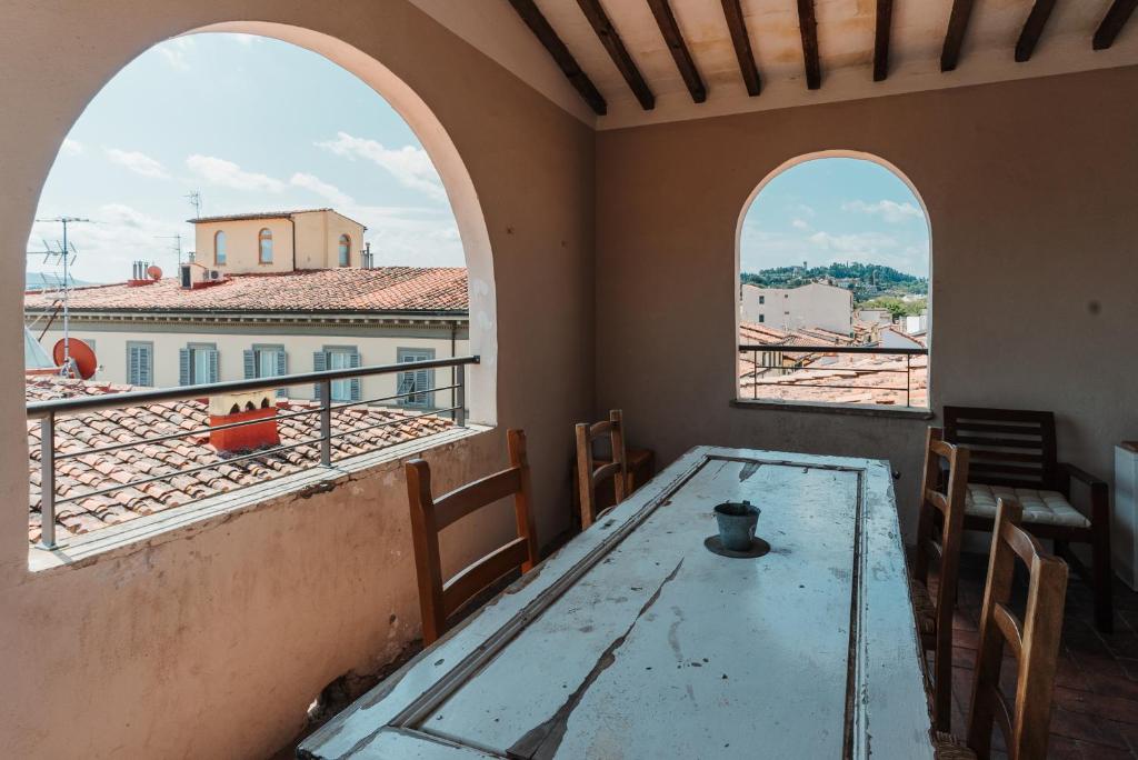 Balkón alebo terasa v ubytovaní I Fragoli a Santa Croce