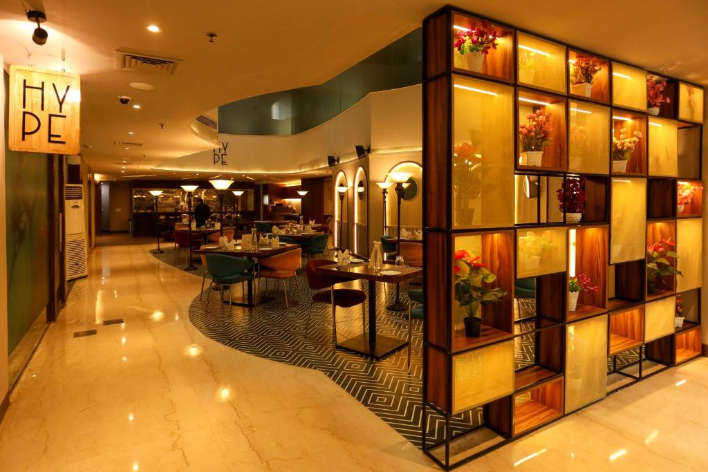 Restaurace v ubytování Hyphen Business Hotel