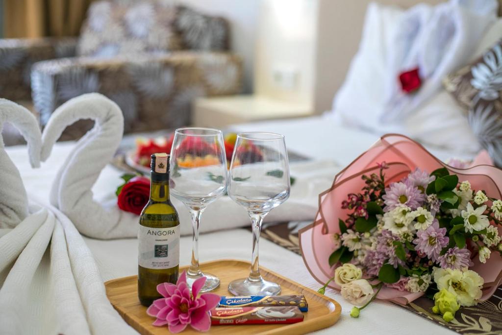 Nápoje v ubytování Bahar Hotels