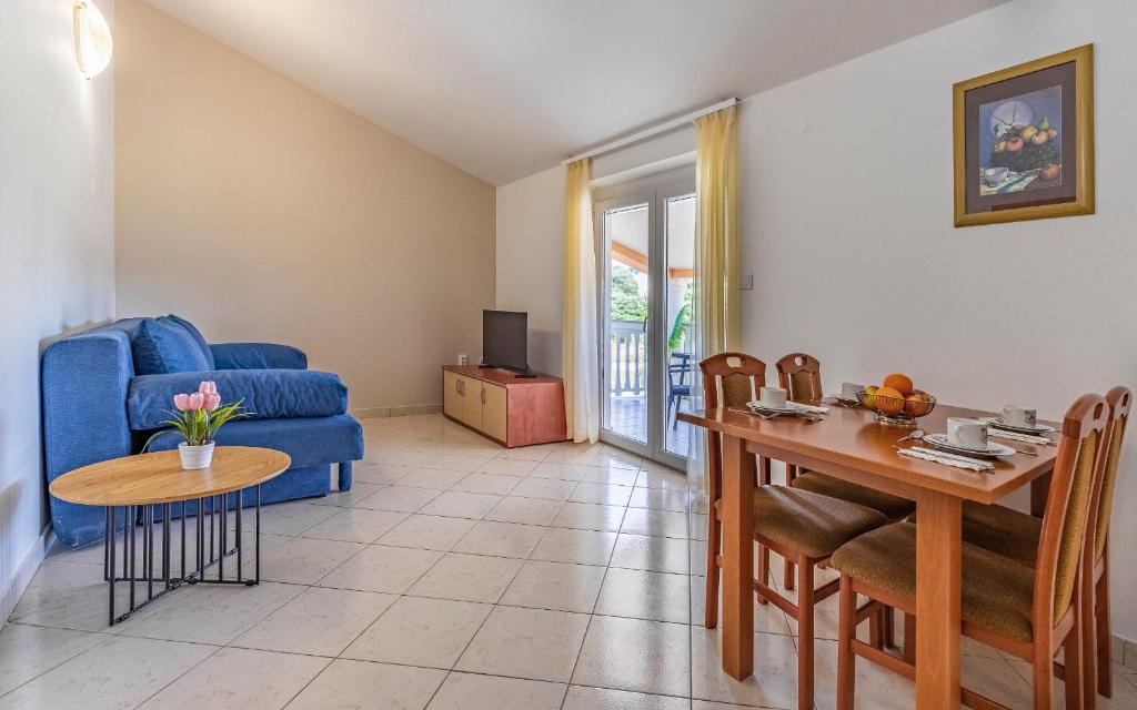 Posezení v ubytování Apartments Rok