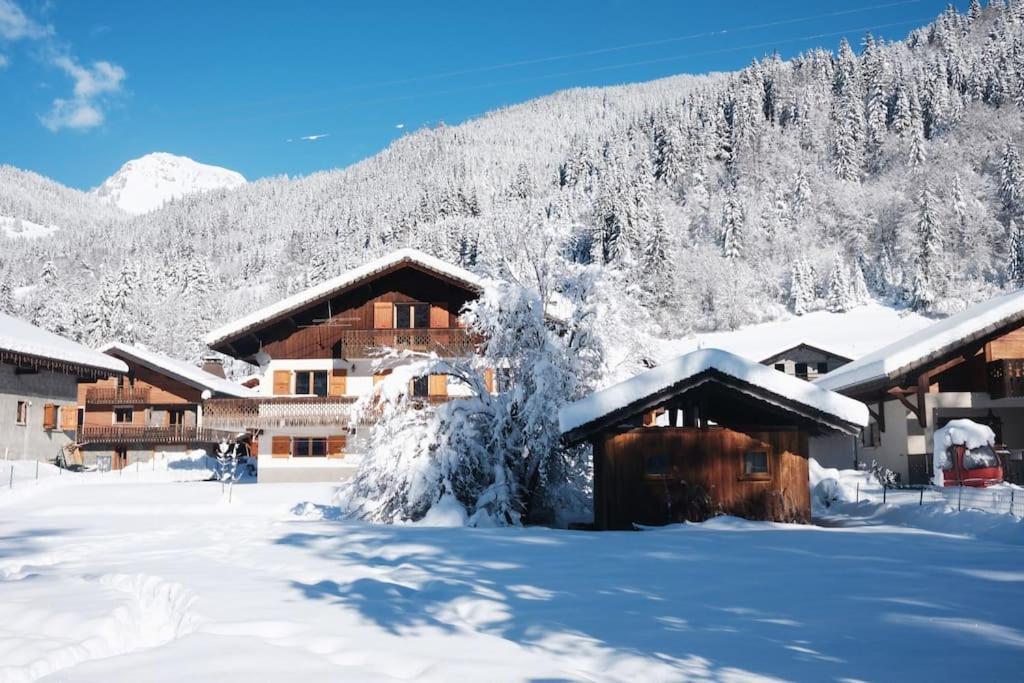 Chalet la Dransette v zimě