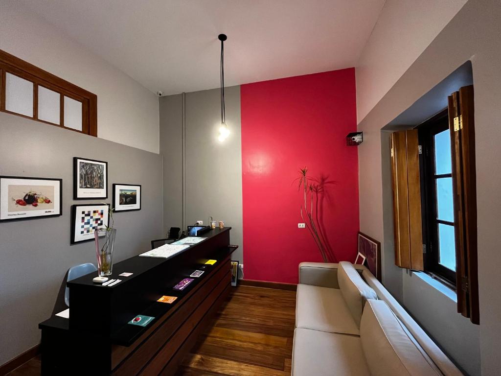 Posezení v ubytování Hostel Matilda