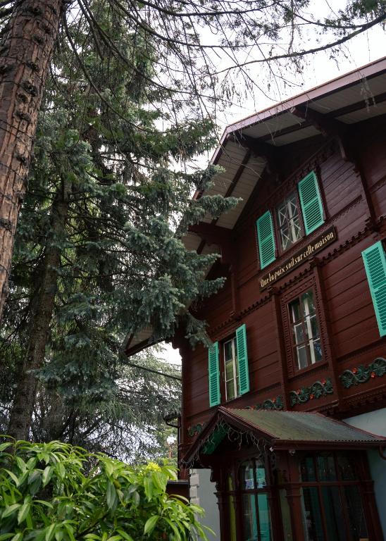 Budova, kde se bed and breakfast nachází
