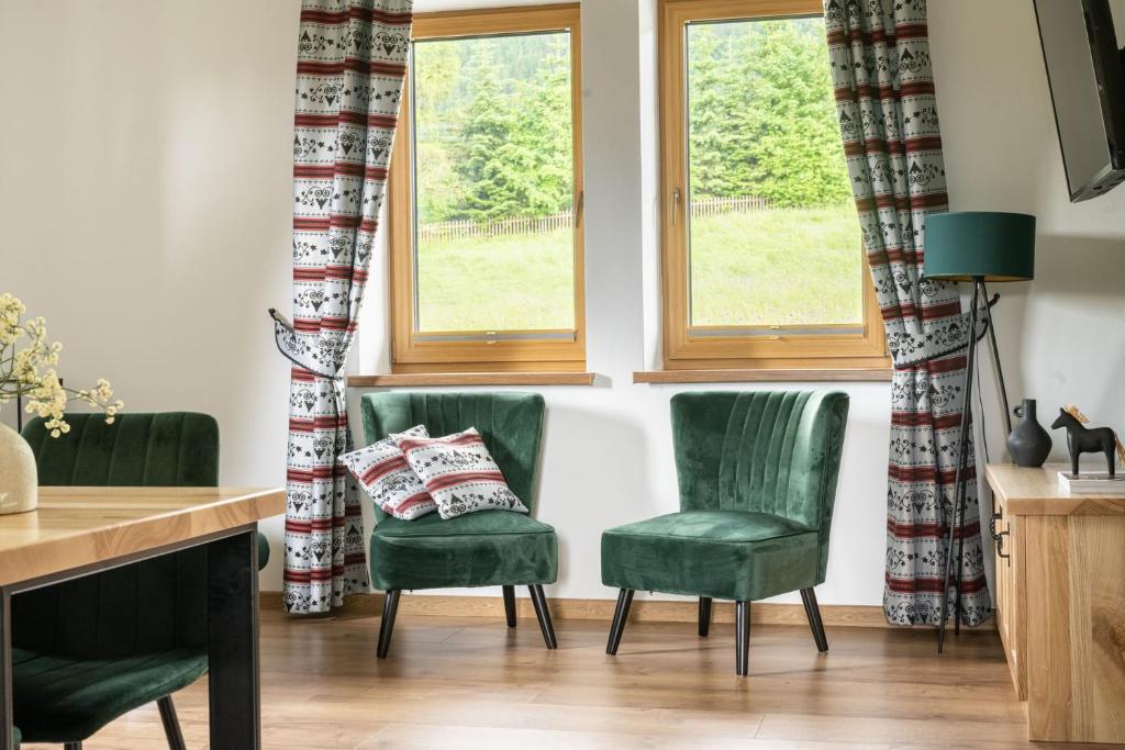 Posedenie v ubytovaní Góralska Strefa & SPA