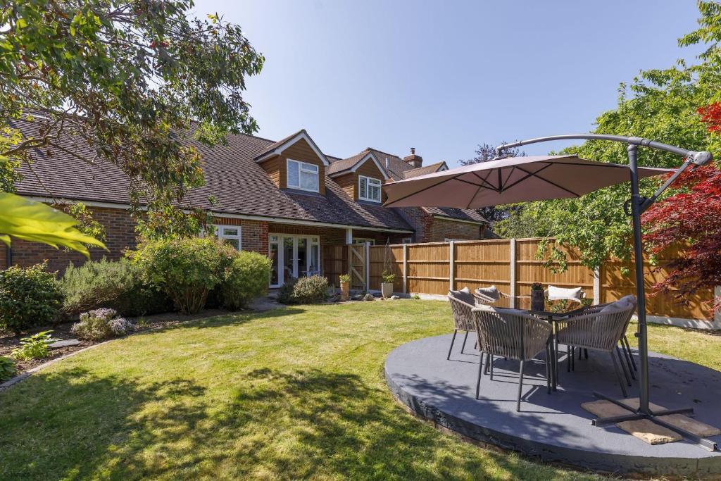 Zahrada ubytování Mayaro Cottage by inspirestays-com